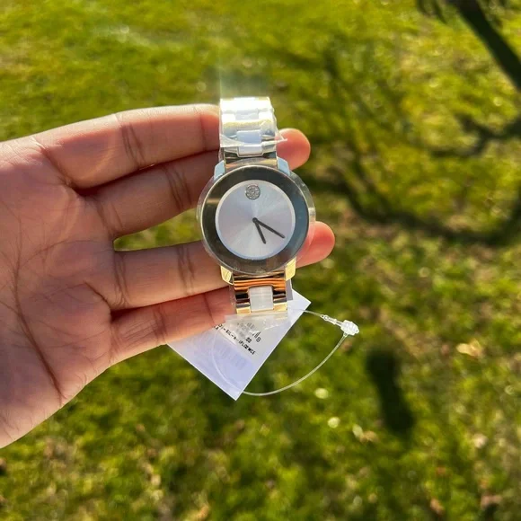 MOVADO BOLD CERAMIC CRYSTAL ACCENT BRACELET WATCH - Picture 10 of 15